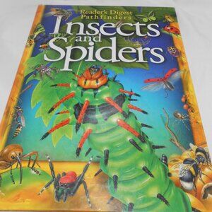 EXCELLENT READER'S DIGEST PATHFINDERS INSECTS AND SPIDERS LG KIDS BOOK 👦📘 2000